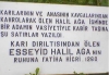 karı dırıltısından ölen esseyid halil ağa / #118887