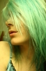 yeşil saç