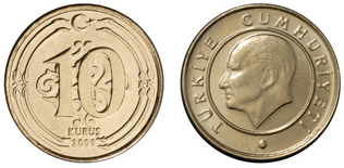 10 kuruş