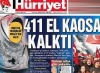 411 el kaosa kalktı