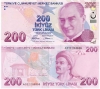 200 liralık banknot