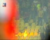 fenerbahçe şükrü saraçoğlu stadı nı yakan seyirciler