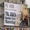 1453 te karadan 2023 te kanaldan yürüyen gemiler / #134651