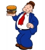 temel reis te hamburger yiyen adam