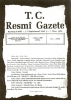 resmi gazete